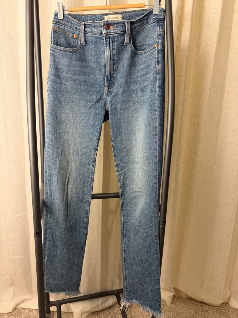 Women’s Madewell Slim Straight “Perfect Vintage” Jeans size 27